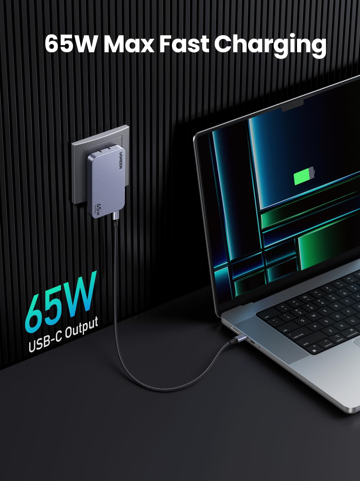 UGREEN Nexode Pro 65W 3-Port Ultra-Slim Charger